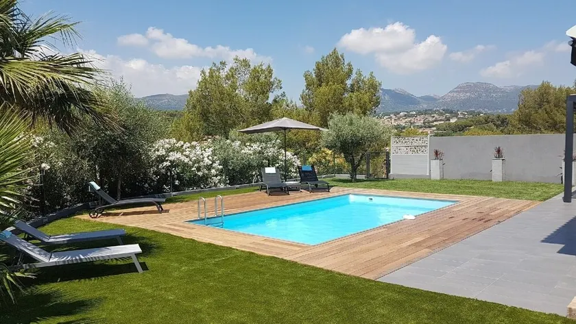 DIX MINUTES DU BORD DE MER, VILLA CLIMATISEE POUR 6 PERSONNES  AVEC PISCINE. - Image 1