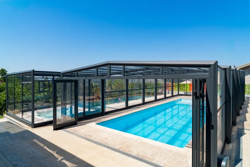 Ferienvilla PORTO LEVER mit privatem Innenpool, beheiztem Wasser, SPA, Klimaanlage, WLAN. - Image 1