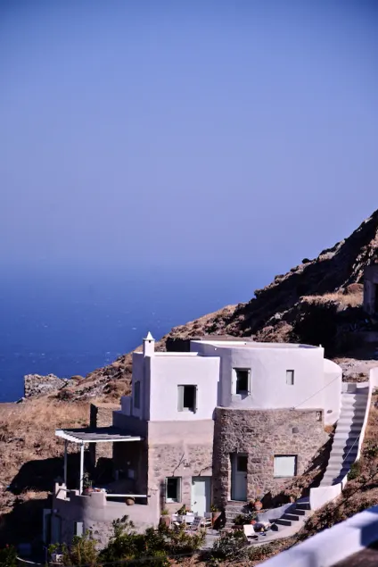 Elegant House with spectacular view at Chora - Image 1