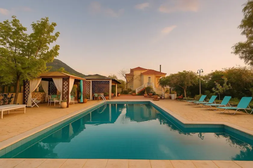 Villa Vlassoula - Beachfront Luxury Villa with Private Pool & Garden Heaven - Image 1