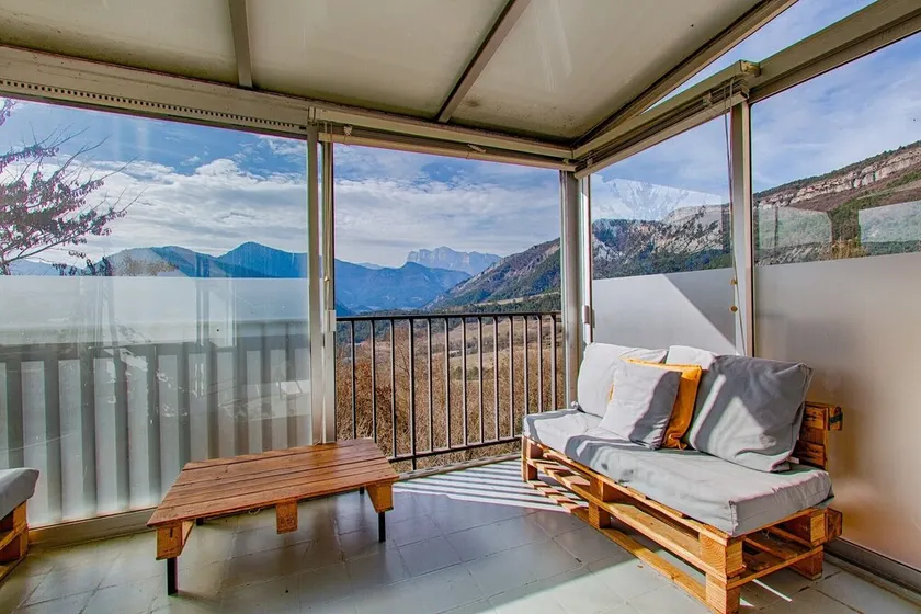 Casa de vacaciones 'Gîte Ludomi' con vistas a la montaña, balcón y Wi-Fi - Image 1