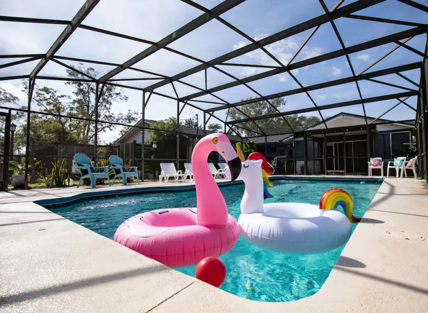 Modern Peaceful Pool Home, 25 Mins To Theme Parks! - Image 1