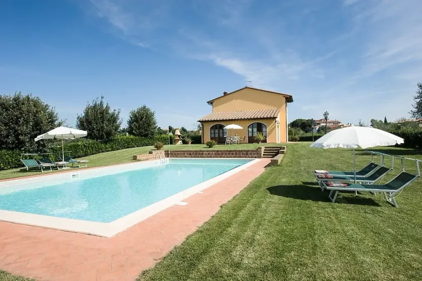 Villa für 6 Personen mit Pool. Tolle Aussicht, Stadt zu Fuß erreichbar, Wifi, Klimaanlage - Image 1