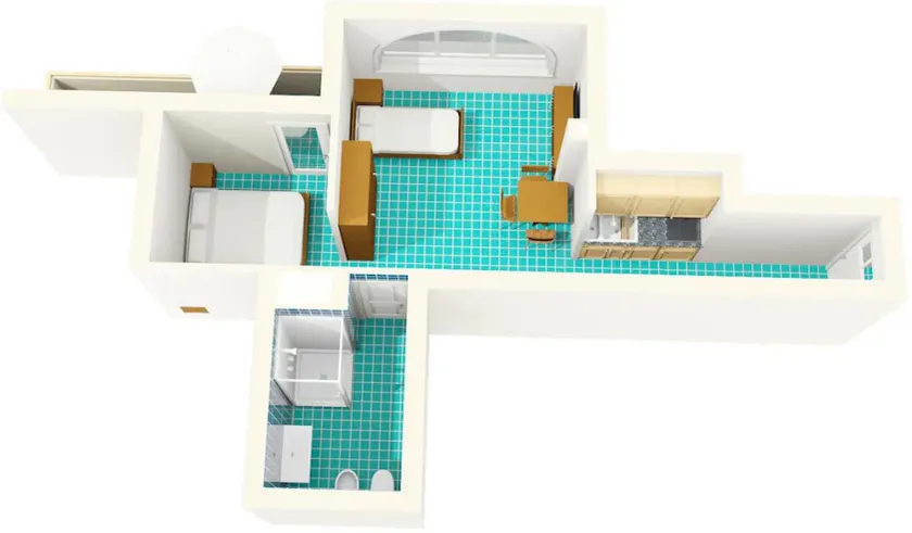 Studio, am Meer, Schlafmöglichkeit für 3 (Mughetto) - Image 1