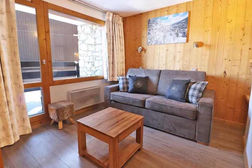 10m from ski slopes, 1st floor, view limited, 27m², Méribel-Mottaret - Image 1