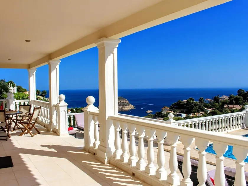 Villa totalmente equipada con jardín, piscina privada y terraza | Vistas al mar - Image 1