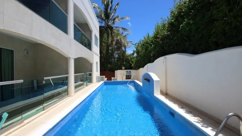 Ocean View 3-bedroom Villa Apartment w/ Pool – Walk to Surf & Ocean - Image 1