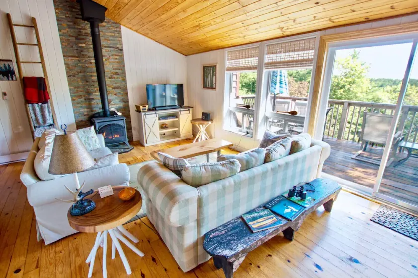 The Perch: Cottage fronte mare sopraelevato esposto a sud con vista! - Image 1