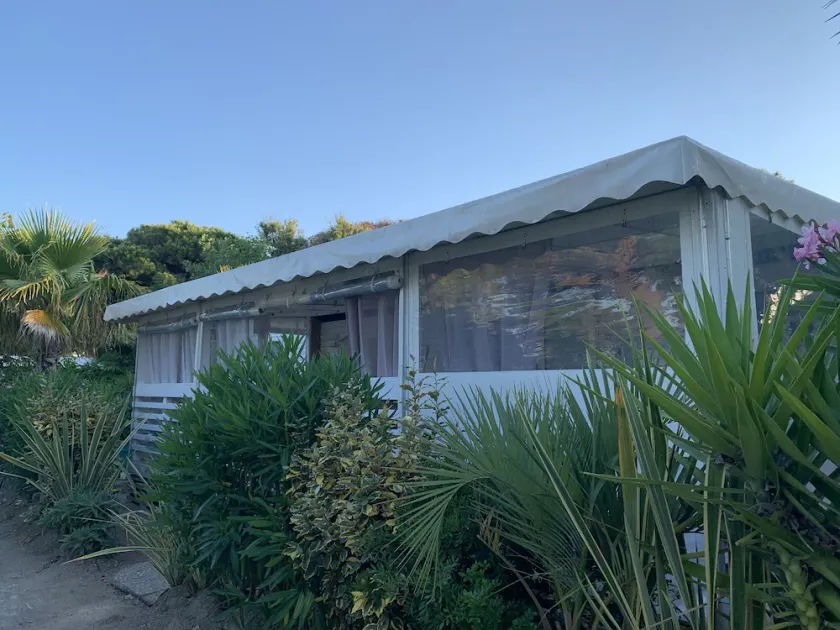 MOBILE HOME RANGE PAMPELONNE / St Tropez CAMPING THE GOLDEN FLEECE BEACH 100M - Image 1
