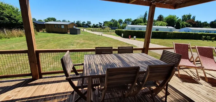 Chalet domaine Normandie, heated swimming pool. - Image 1