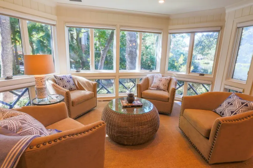 10 Min Walk To Beach Dog Friendly Renovated Villa With Custom, High End Finishes & Lagoon Views - Image 1