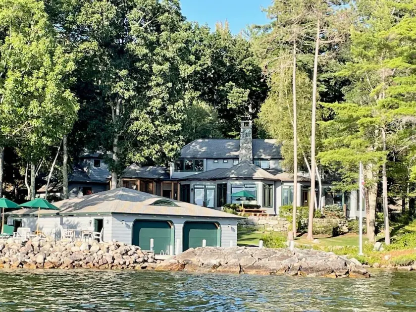 Stunning 5 BR Lakefront Home with Private Gym & Boat House - Image 1