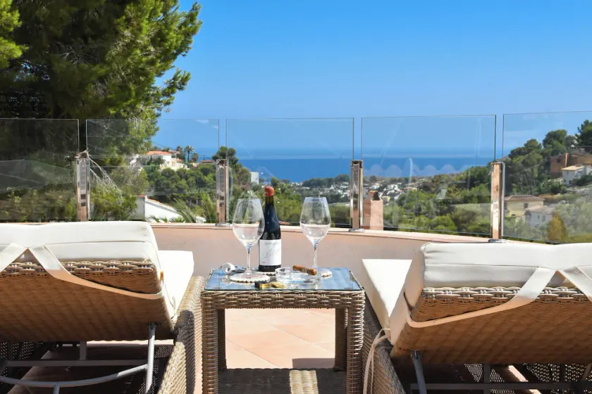 Moraira-Benissa Casa del Corazon, house with beautiful views of the sea - Image 1