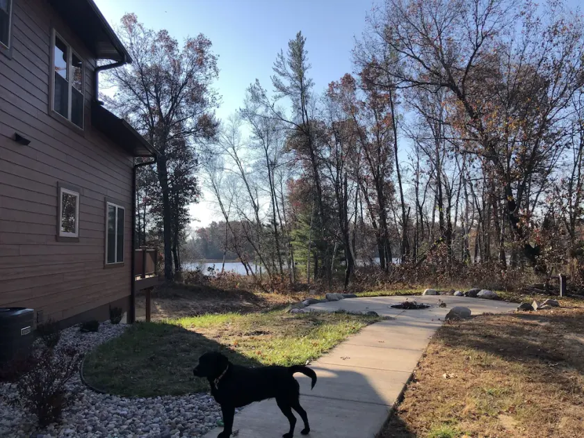 Pine Trails Hideaway - Waterview on 3 acres, near Dells, firepit, private trails - Image 1