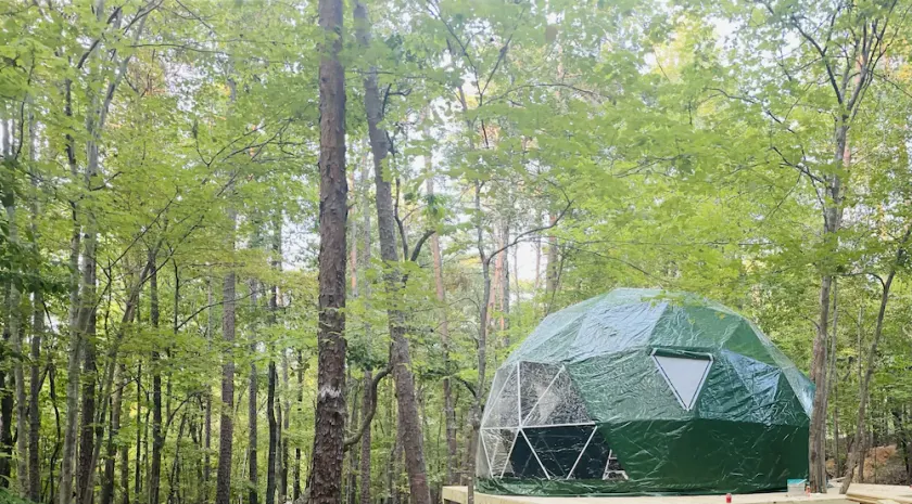 Charlotte Glamping Dome- Fawn and Fern Hideaway - Image 1