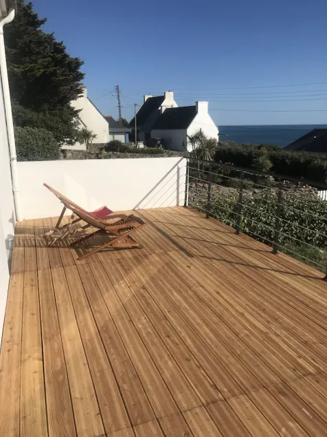 House with an ocean view and within walking distance of the beach, Plozévet, Finistère, Brittany - Image 1