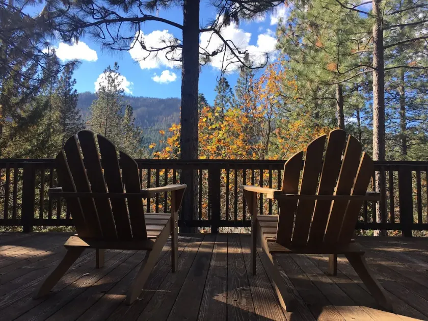 Starview Lodge: Stille Mountain Home grænser op State Forest - Image 1