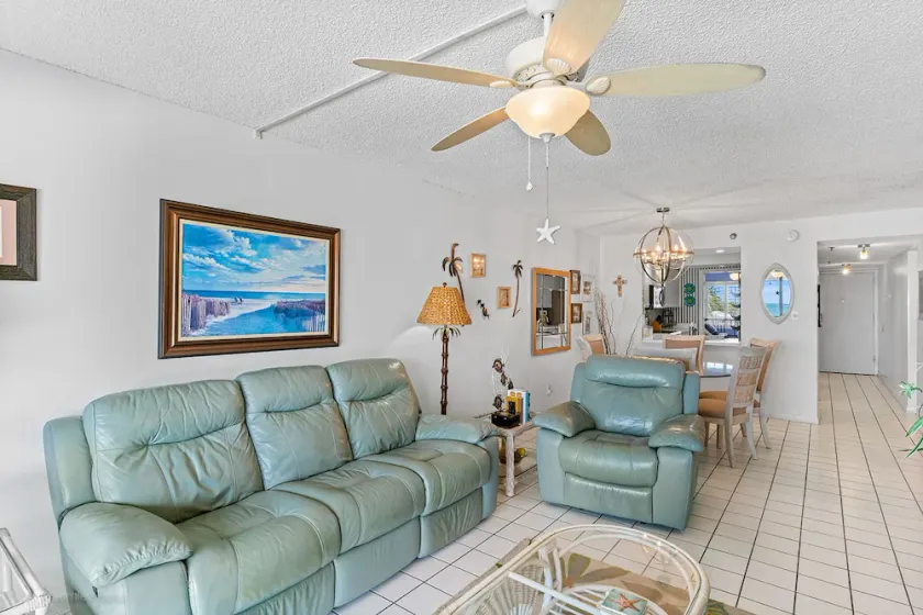 Gratis frynsegoder inkluderet !! Fantastiske solnedgange !!! ** Sand Castle I # 406 Beachfront Condo ** - Image 1