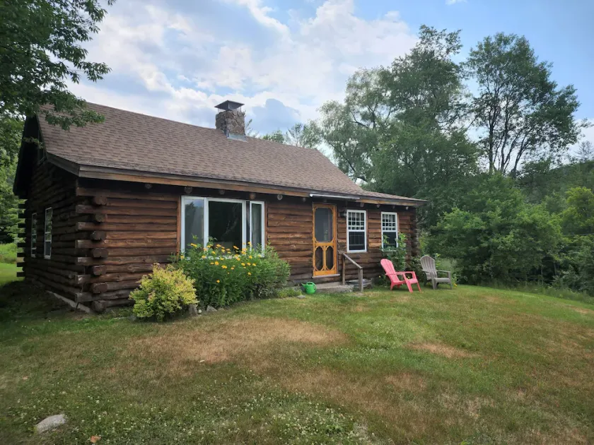 Log Cabin i de hvide bjerge i New Hampshire - Image 1