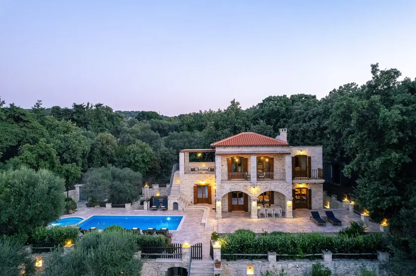 Villa Melpomeni | in a Forest with Private Pool, Sea View, Gym & Home Cinema - Image 1