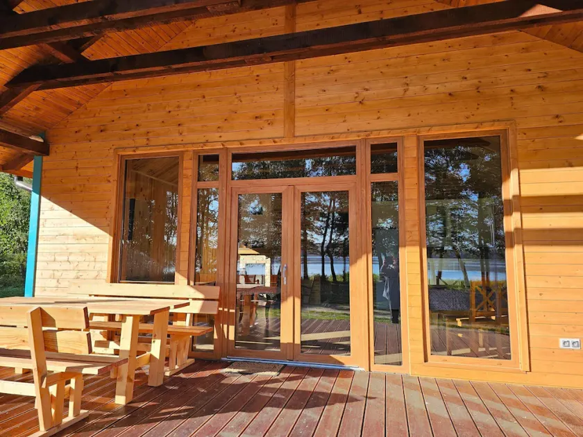 Holiday Home by Lake Wierzchowo with Private Beach - Image 1