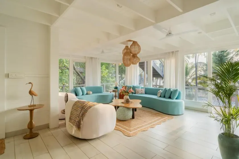ALAYA STAYS House of Neptune - 3 BHK Cottage with Terrace & Gazebo on the Beach - Image 1