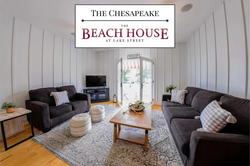 The Chesapeake: 3BR Boutique Suite Sleeps 10 | Pool, Hot Tub, Free Golf, Lake Mac Views - Image 1