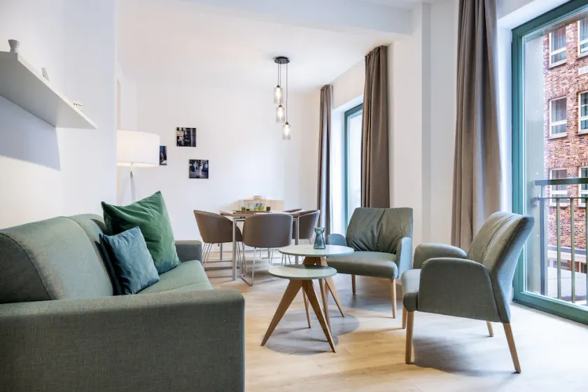 Familienfreundliches Apartment für 5 Personen in Erstklassiger Lage am Hafen - Image 1