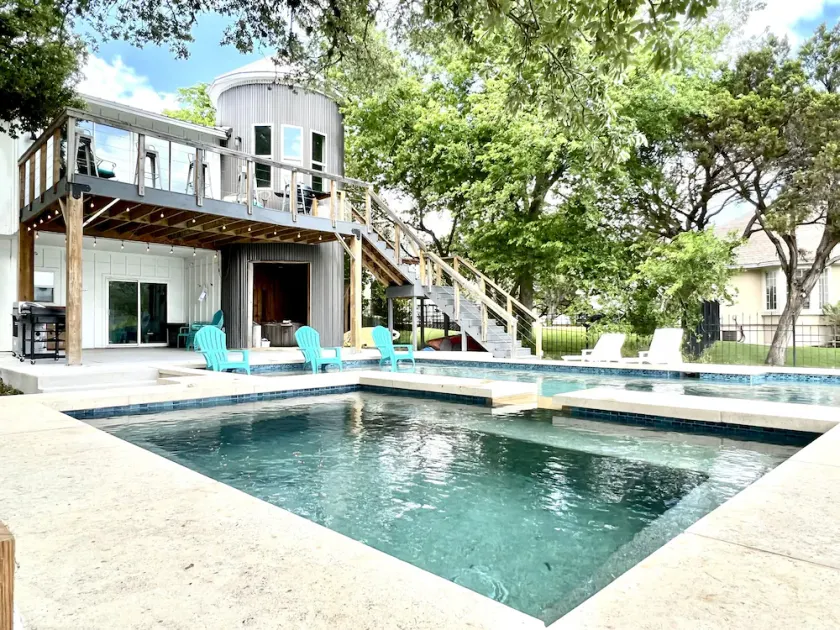 The Silo on Lake Travis.  A unique farm style house with resort pool and spa - Image 1