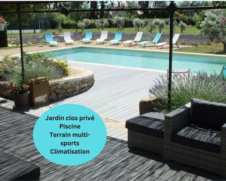 Beautifully reformed house amid the olive trees. Exit Eyguières, heated pool - Image 1