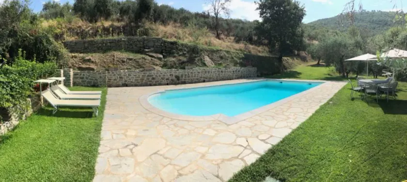 Villa indipendente con piscina privata, WIFI, TV, terrazza, animali ammessi, vista panoramica - Image 1