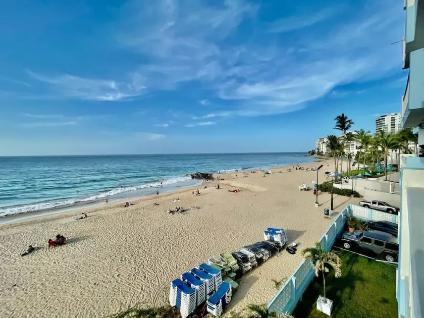 Modern Beach Front Studio -Oceanview Balcony. On CONDADO BEACH San Juan PR - Image 1