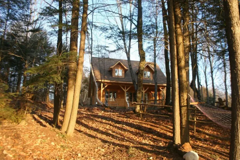 Schöne Log Home auf Quiet privaten See - Image 1