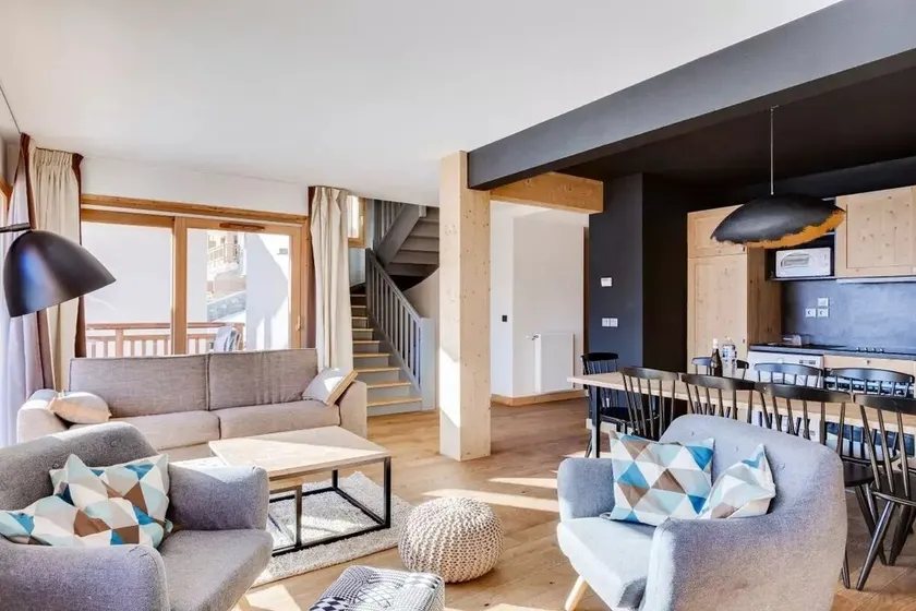 Residence Terresens Les Fermes du Mont-Blanc **** - Chalet 6 rooms Cabin 11 people Premium - Image 1