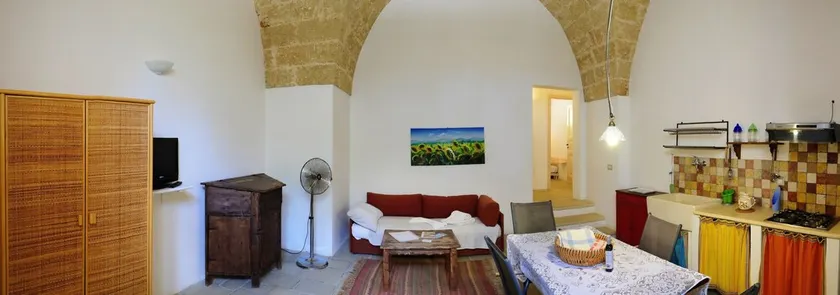 Lodge Ponente 4 / 5p con cocina, en Masseria con piscina compartida en Salento - Image 1