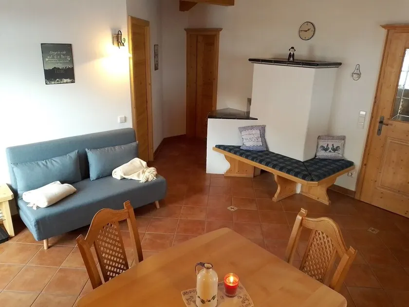 Apartment Bergzeit- 2 Per. 42sqm, 1 bedroom, wood stove, balcony, WLAN - Image 1