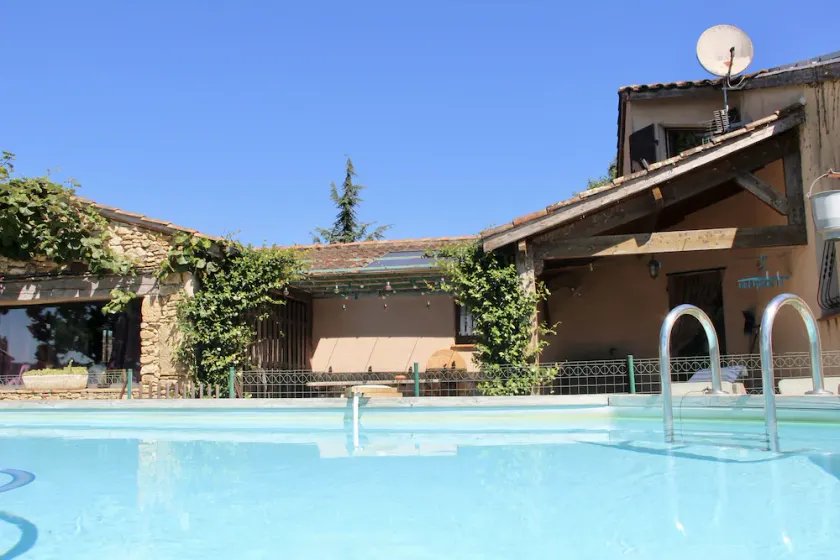 Propiedad en Périgord Agenais, vista impresionante, piscina, SPA, Sauna, privado - Image 1
