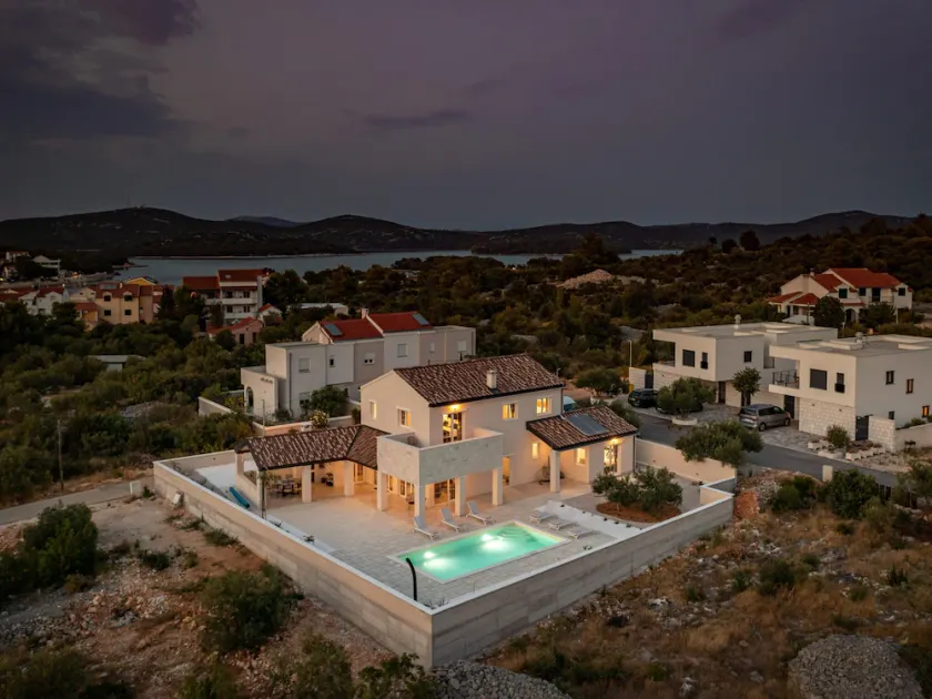 Villa Royal Stone with Pool, 350m from beach - Image 1