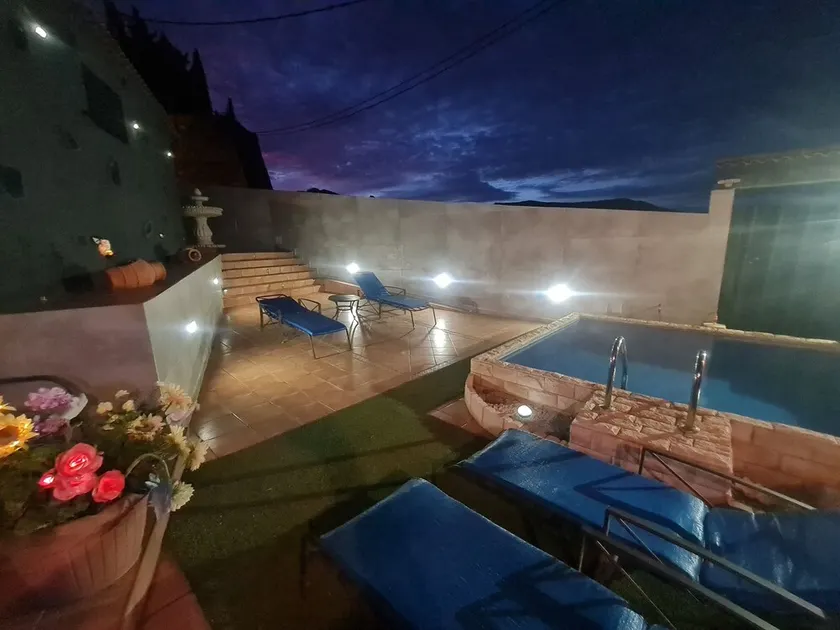 Store kanariske typiske hus med udendørs pool og wifi - Image 1