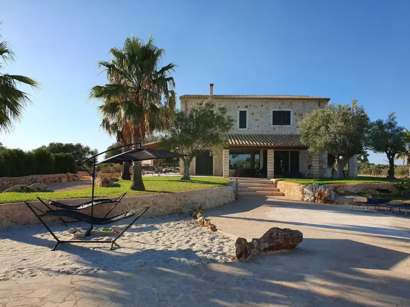 Mediterrane Finca Can 66 Palmeras mit Panoramablick  in ruhiger Lage in Santanyi - Image 1