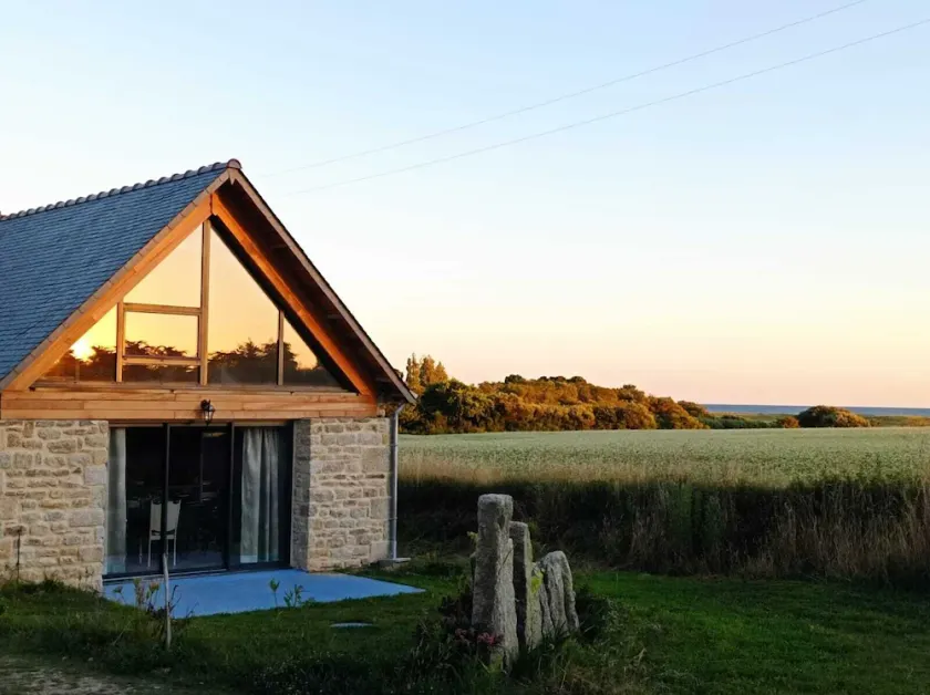 Gite Mell: le Melen, sea view and les Glénans, 300 m from the beach  - Image 1