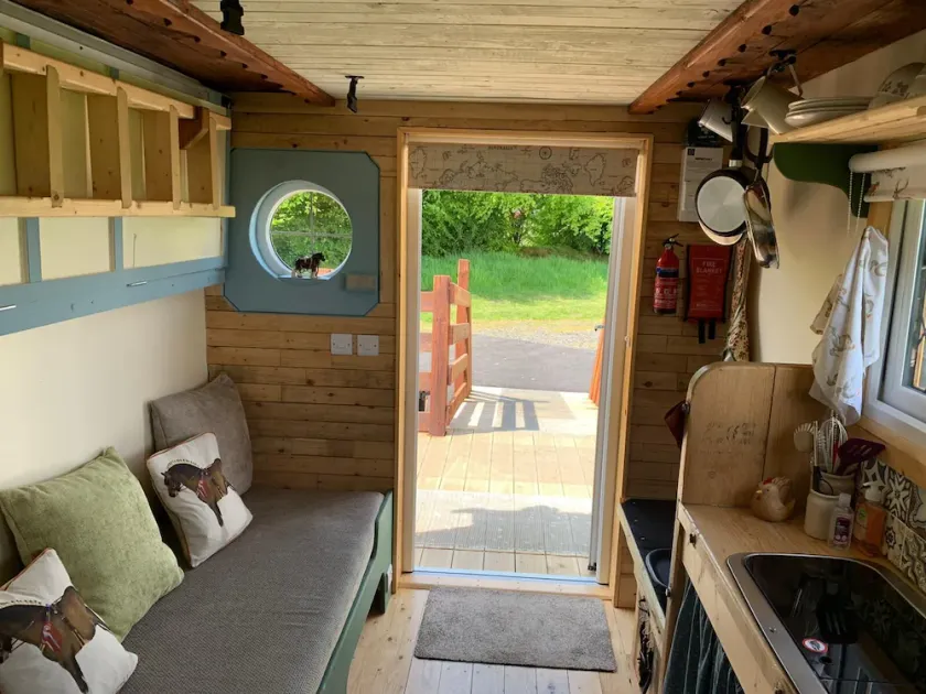 The Shepherds Hut at Forestview Farm - Image 1