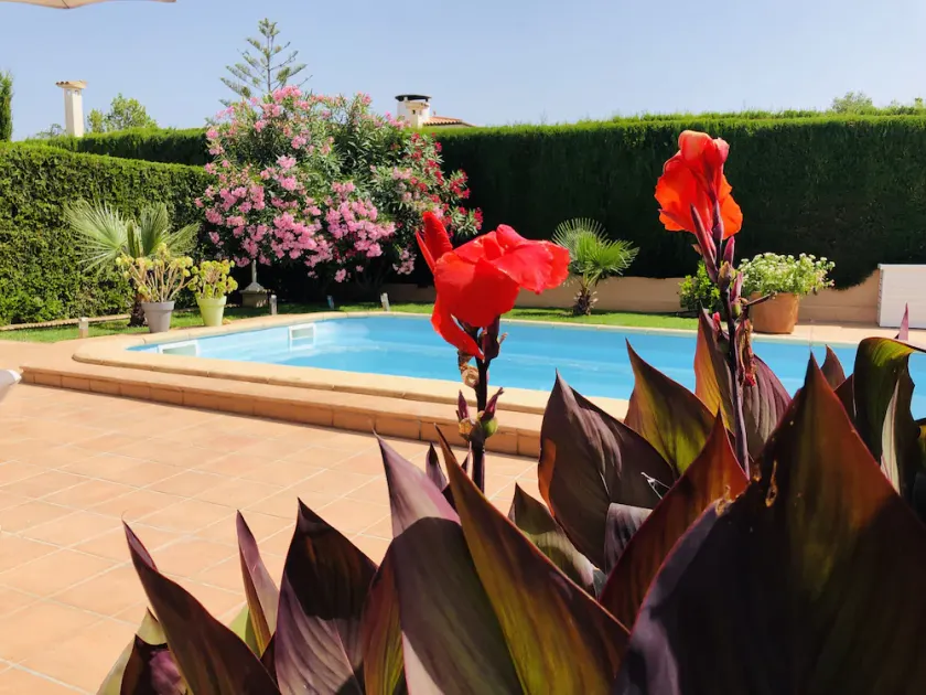 Maison de vacances entretenue et entièrement équipée avec piscine près de la plage - Image 1
