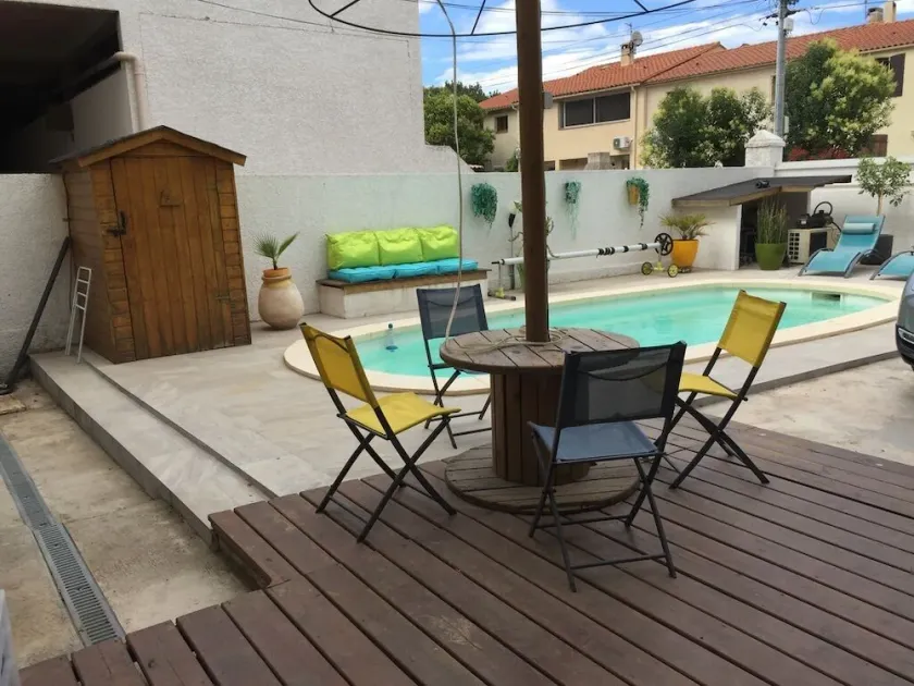 Appartement Rez de Jardin Piscine Chauffée, Barbecue, Plancha - Image 1