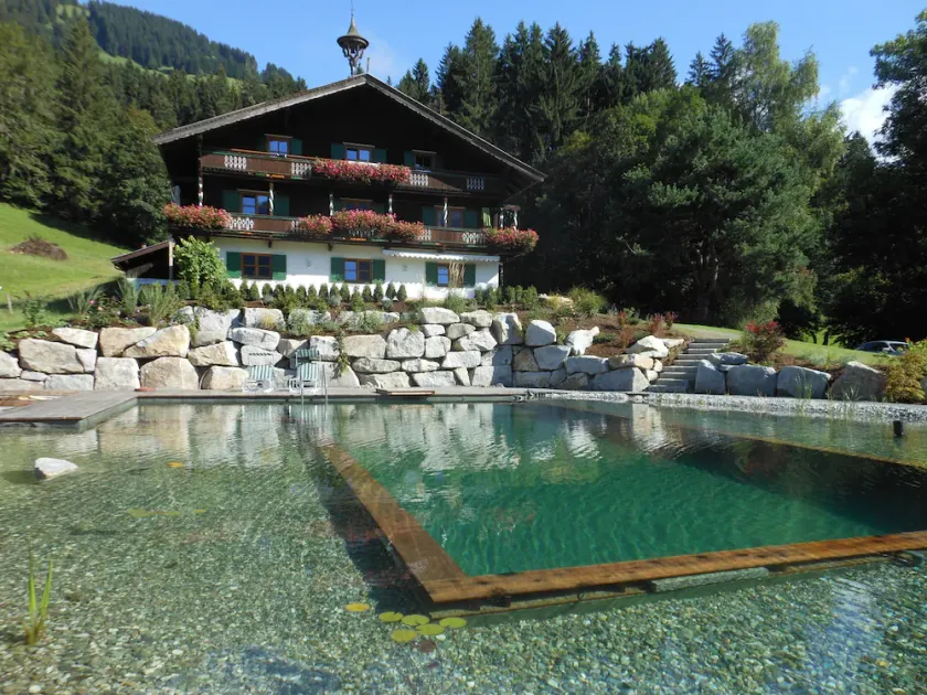 Bauernhof auf Sonnenplateau mit großem Appartement für 10-12 Pers.*Schwimmteich* - Image 1
