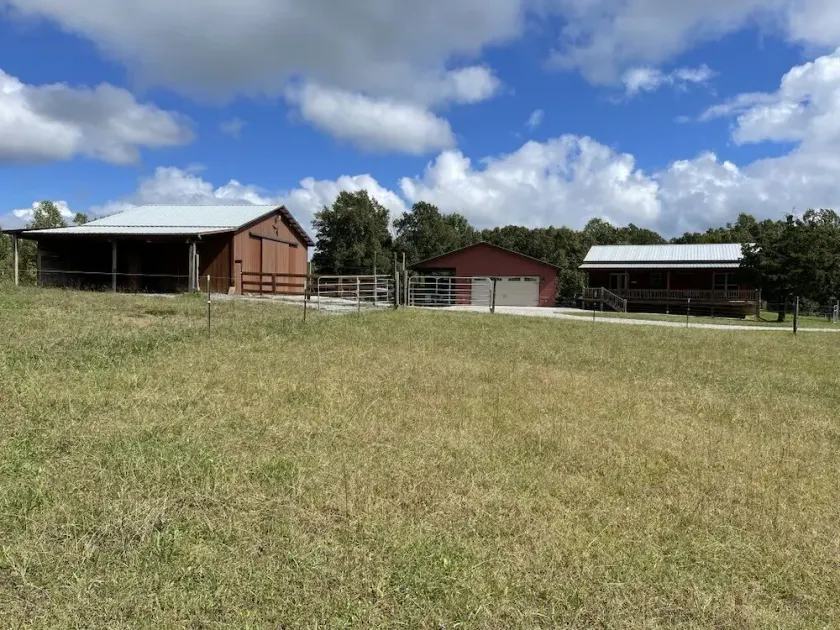 Cabin on 6 acres with horse barn. Pasture and Woodland views. Trailheads abound. - Image 1