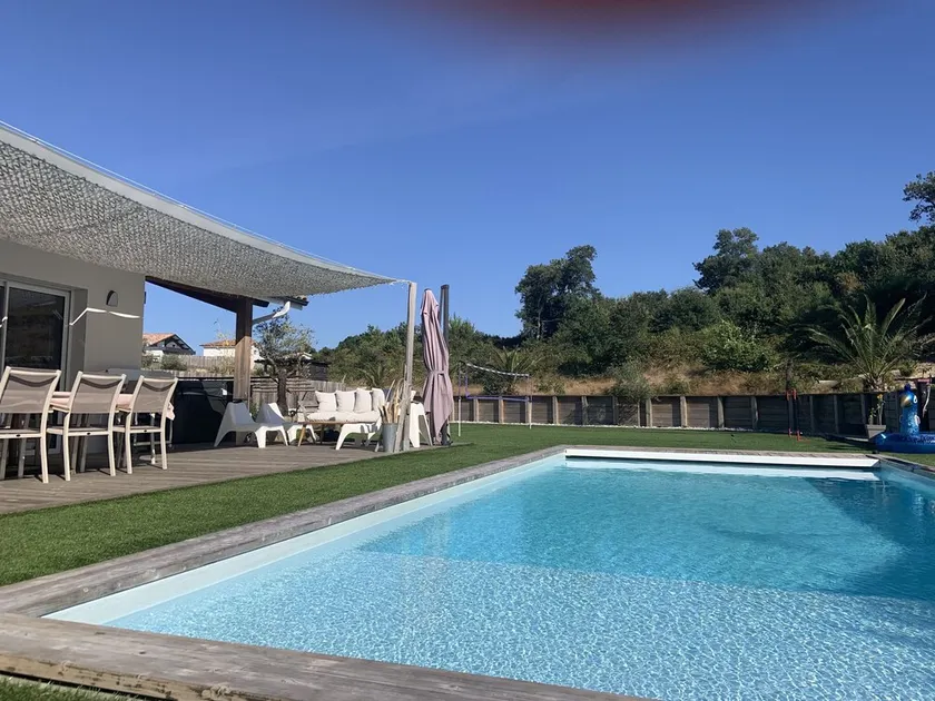 Villa Capbreton 200m2 på en nivå med uppvärmd pool - Image 1