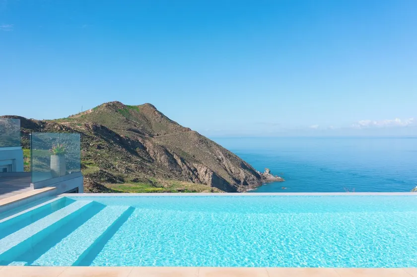 Perched on a Hill Overlooking the Cretan Sea - Image 1