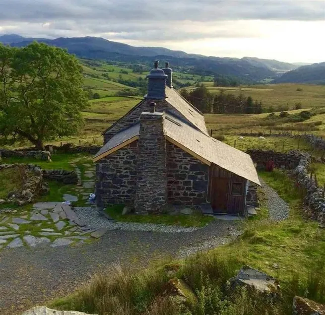 Restored Welsh cottage, pet friendly, wood burning stove, walks from the door. - Image 1