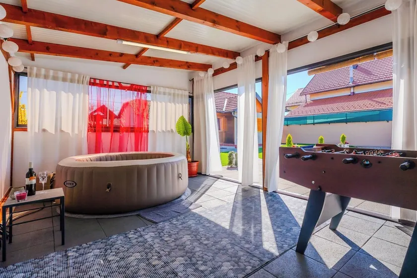 Timber Cottage With Pool - Happy Rentals - Image 1
